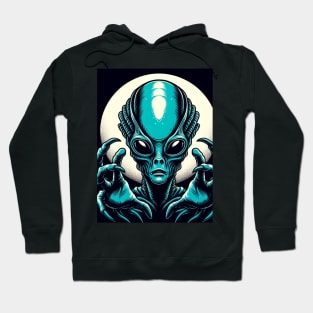 Alien art Hoodie